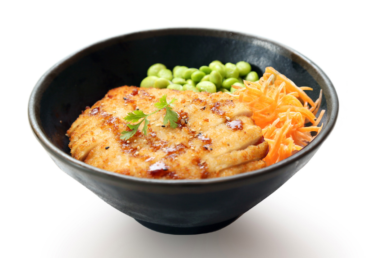 Menu Donburi Poulet Pané